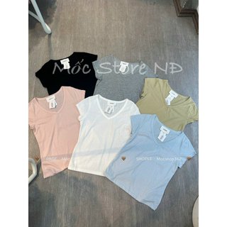 Áo phông giấy cổ tim tem eleph 17