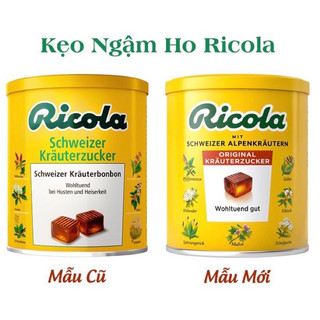 Kẹo ngậm ho thảo mộc Ricola 250g - Đức