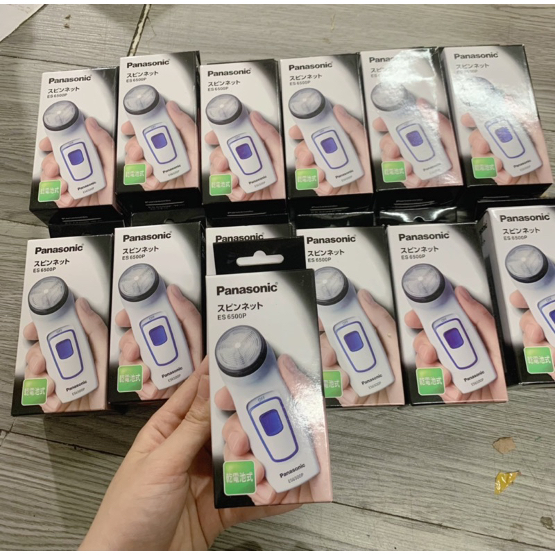 [Dùng pin] Máy cạo râu Panasonic ES6500P-W Nhật Bản