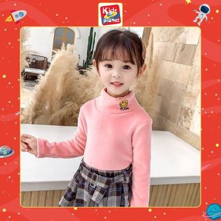 Áo nỉ cổ lọ trẻ em (3 màu) N00619