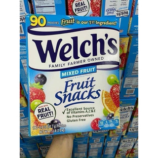 Nguyên thùng kẹo dẻo trái cây welch’s mỹ
