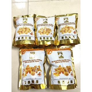 Combo 3 gói bắp rang uncle jax vị caramel 180g + 2 gói bắp rang uncle vị hỗn hợp 130g