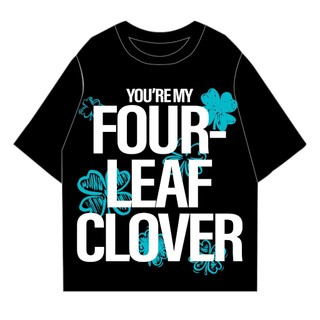 Áo Thun Unisex Tay Lỡ FUNT LUCKY LEAF TEE - BLACK 100% Cotton Thoáng Mát, Co Giãn Tốt