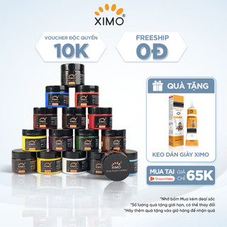 Xi Kem Đánh Giày Chuyên Sửa Chữa Vết Bong Tróc Và Đánh Bóng Giày Da, Túi Ví, Áo, Ghế Da Ximo Leather Cream (50ml) XDG02
