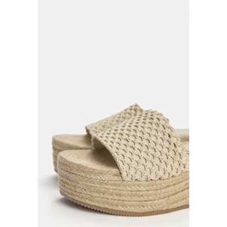 Sandal nữ đế cói Pull&bear