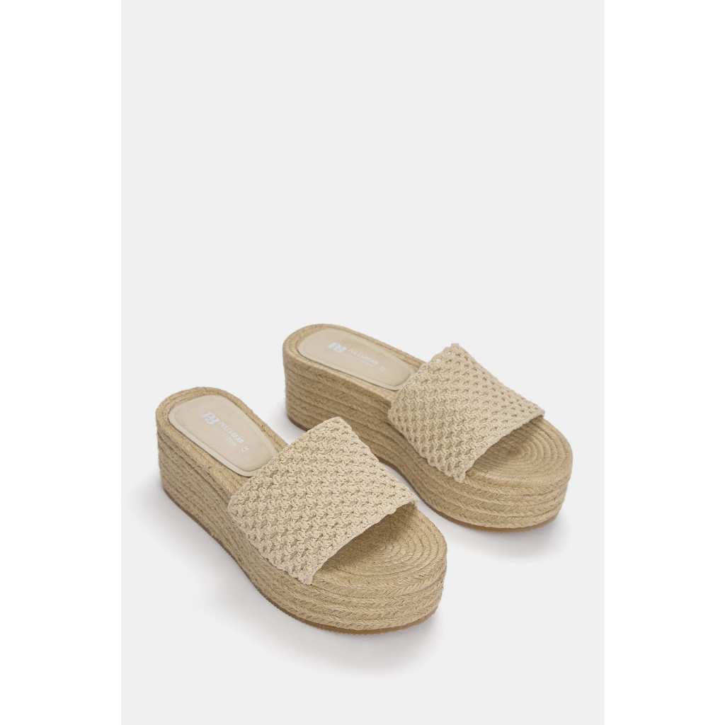 Sandal nữ đế cói Pull&bear