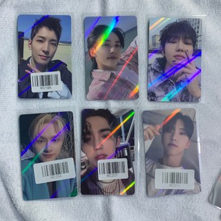 Ảnh thẻ pre order benefit pob kms của nhóm seventeen album fml