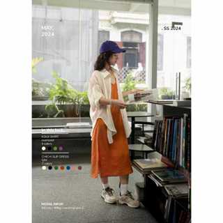  Đầm yếm hai dây Magenta ChiChi chất liệu lụa tencel cao cấp thoáng mát ít nhăn nhàu 