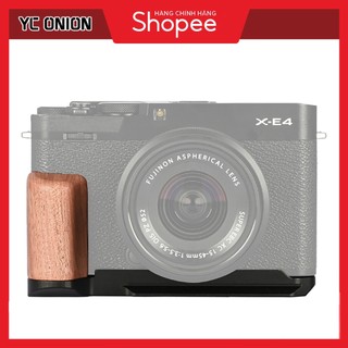 Báng tay cầm gỗ yc onion dành cho máy ảnh fujifilm x-e4 l hand grip xe4