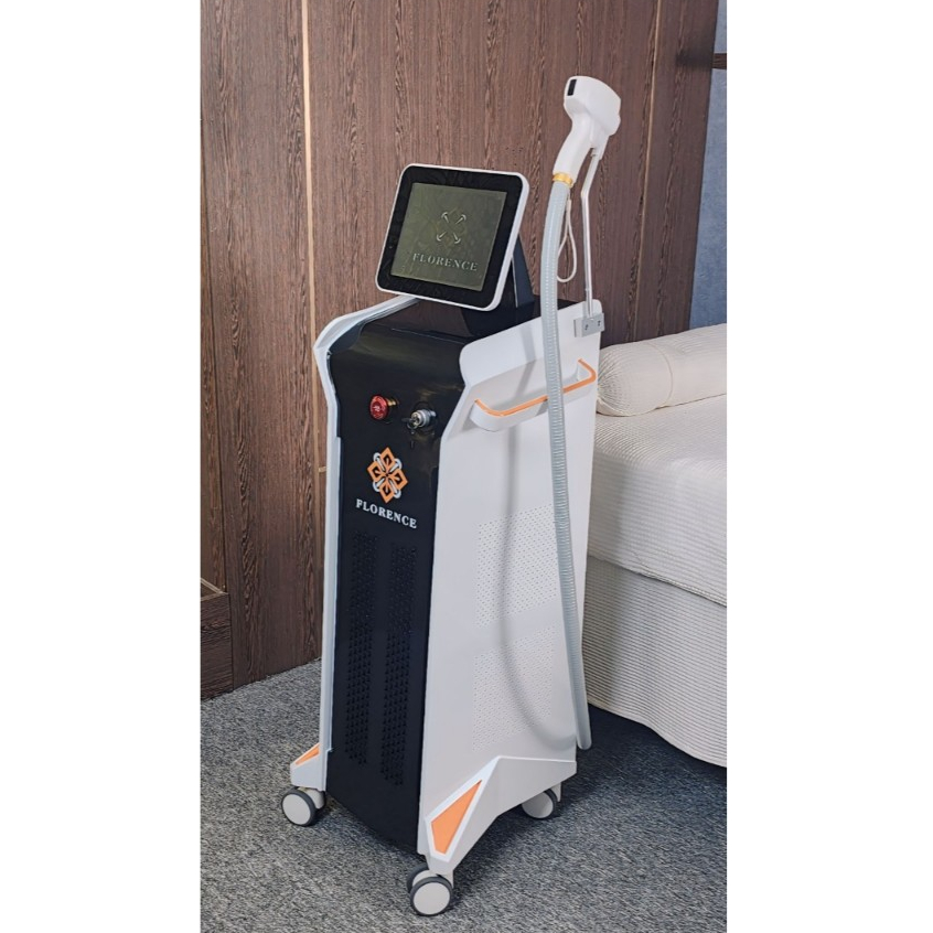 Máy Triệt Lông Diode Laser | Máy Triệt Lông 2in1 Diode 808 Laser Florence | Máy Diode Laser 808 Florence