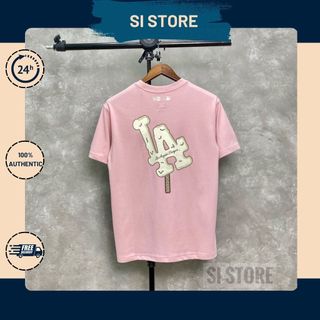Áo thun tee thun newera kem hồng