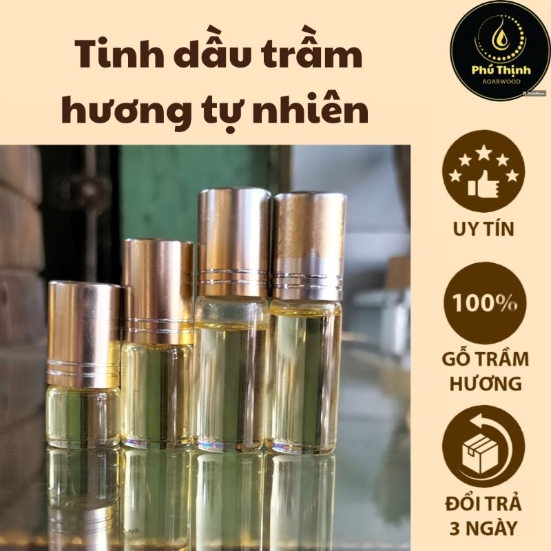 Tinh dầu thơm trầm hương tự nhiên, dầu thơm thay thế nước hoa, massage thư giãn