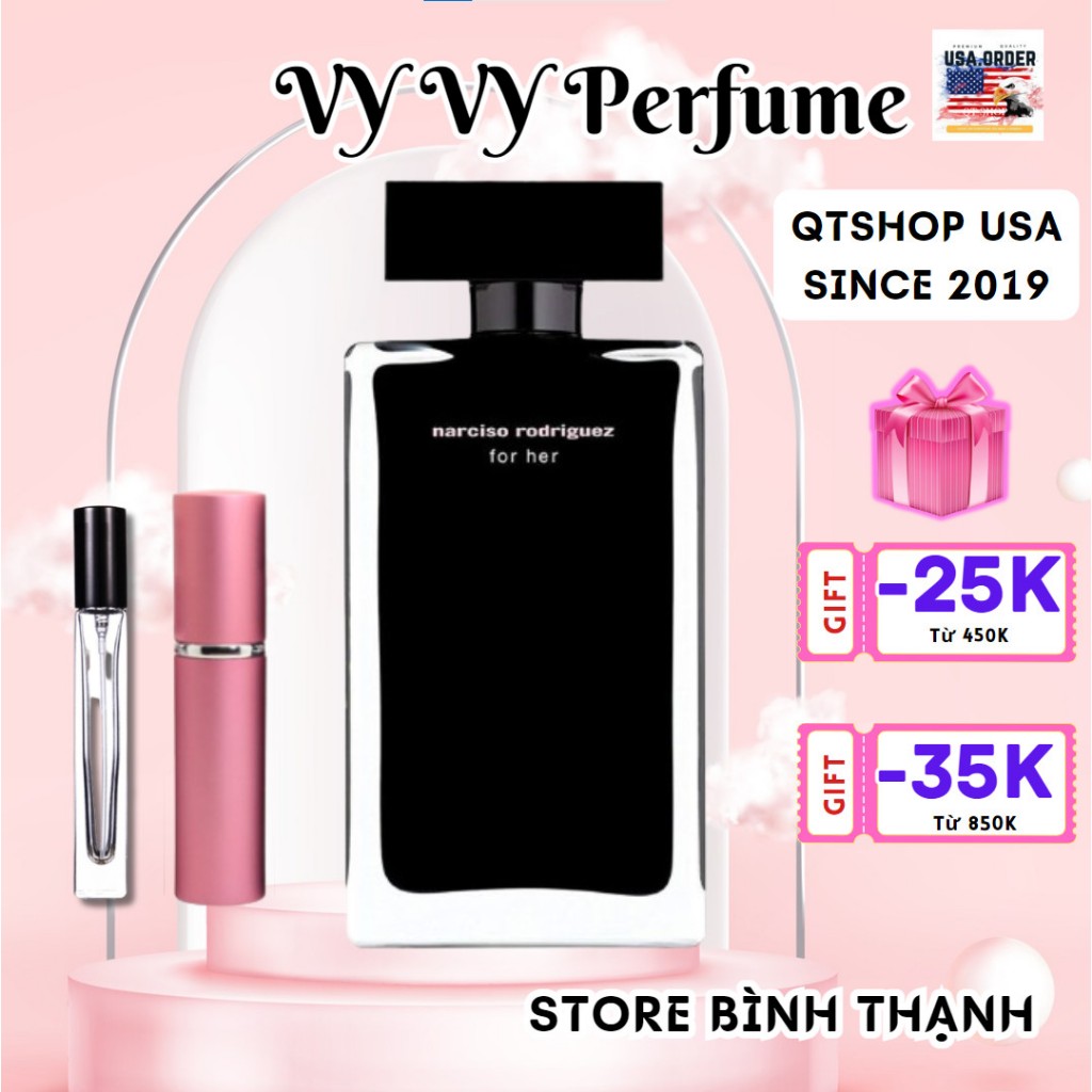 Tiệm auth nước hoa chiết 10ml NARCISO ĐEN NAR ĐEN