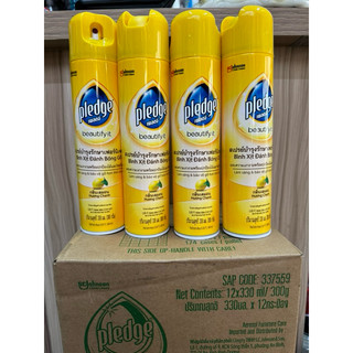 Chai xịt Đánh bóng gỗ Pledge hương chanh 300ml
