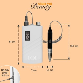 Máy mài FOL cho thợ Nail chuyên nghiệp