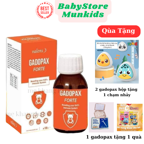 ( Tặng Qùa) Gadopax Forte - Tăng đề kháng vượt trội trừ Châu Âu - Trẻ hết ốm vặt