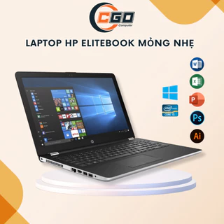 Máy tính laptop CGO hàng chính hãng (DELL-HP) Ram 8GB Intel Core i5 - i7 ổ SSD 256GB màn 14", 15.6"