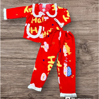 Bộ Lụa Tay Dài Bé (6-14kg)