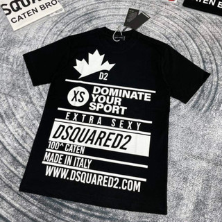 Áo Phông Nam DSQ2 Phối Chữ Siêu Hót. Áo Thun Nam Nữ DSQUARED2 In Chữ DOMINATE Trẻ Trung Năng Động Mới Nhất 2024