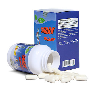 Sụn Cá Mập Shark Cartilage hỗ trợ xương khớp của Mỹ (100 viên/hộp)