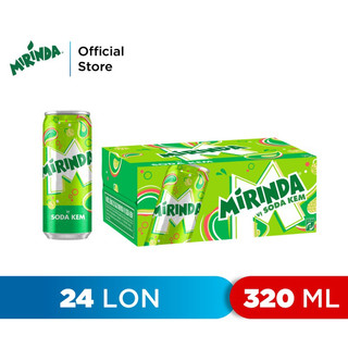 Thùng 24 lon nước ngọt có gaz mirinda soda kem