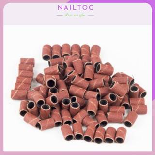 SET 15 chiếc đầu mài giấy nhám nail