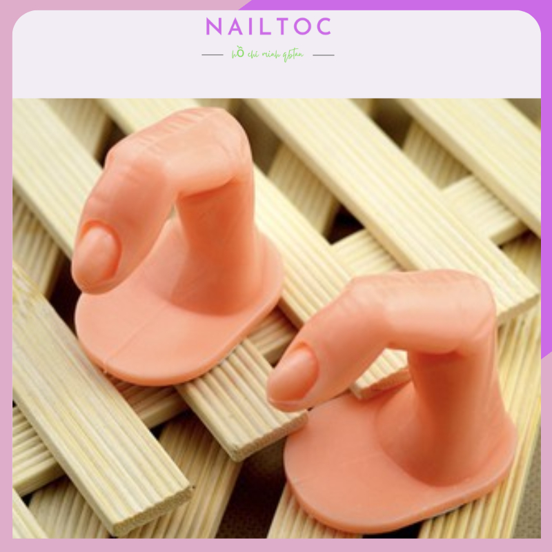 Ngón tay giả học vẽ móng nailtoc