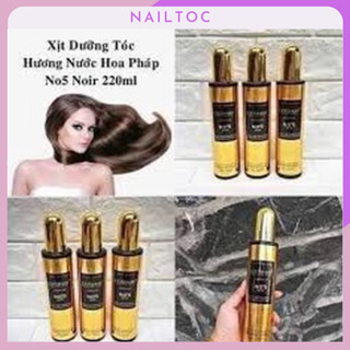 XỊT DƯỠNG TÓC HƯƠNG NƯỚC HOA No5