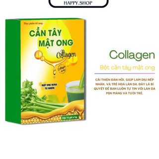 Bột cần tây MẬT ONG COLLAGEN Bột cần tây mật ong giảm cân chính hãng thanh lọc cơ thể SLhealthcare