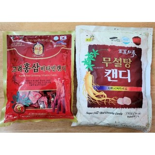 Kẹo sâm nhập khẩu Hàn Quốc không đường