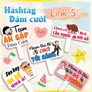 [MS 201-254] Hashtag đám cưới