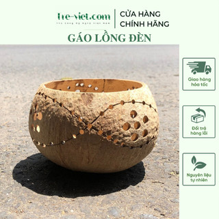 Lồng Đèn Trung Thu Gáo Dừa - Gáo dừa làm lồng đèn