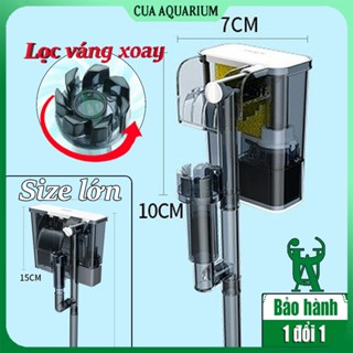 Lọc thác váng xoay bể cá JINGYE - Máy lọc treo hồ cá thuỷ sinh (Bảo hành 1 đổi 1)