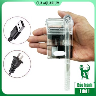  Máy lọc thác mini USB HIWEILON cho bể cá hồ thuỷ sinh 