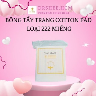 Bông tẩy trang Laneila 3 lớp 222 miếng, bông tẩy trang cotton pads 3 lớp 222 miếng