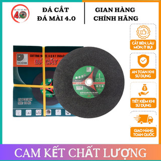 Đá cắt sắt resin 350x3x25.4 mm - đá cắt inox- đá cắt kim loại. có video hình thật
