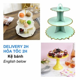 Kệ Đựng Bánh Kem, Bánh Cupcake Dự Tiệc Sinh Nhật - Cake, Cupcake Stand Multiple Choices For Kids, Birthday Party UPKP44