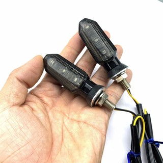 Xi nhan led gắn xe máy 12v