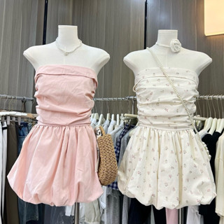 [NEW]Váy-Đầm Quây Hoa nhí Dáng Bí Chun Lưng”FLODIA DRESS” đi biển mùa hè