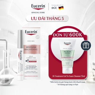 Bút chấm giảm đốm nâu sau 2 tuần Eucerin Spotless Brightening Spot Corrector 5ml