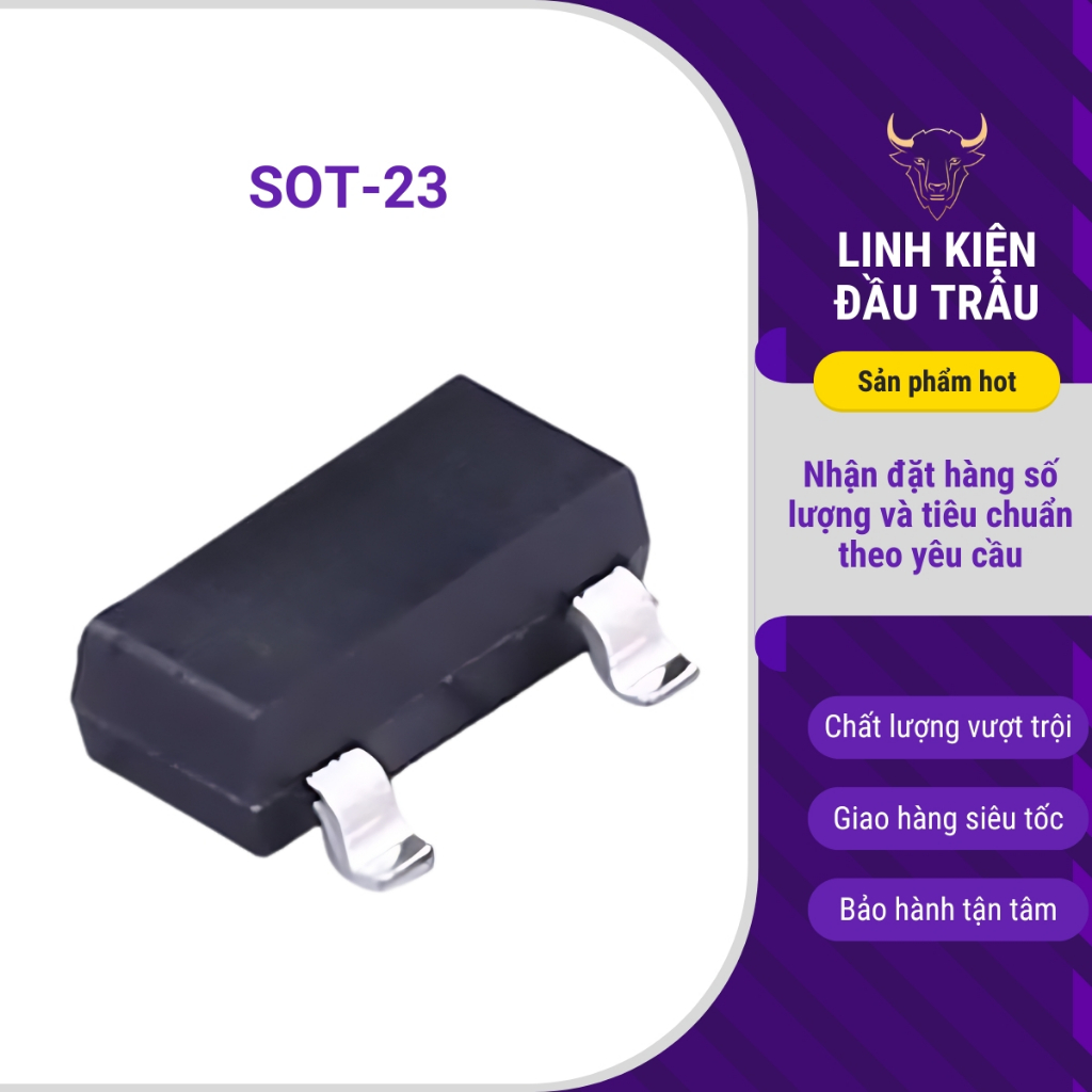 BAV99 A7W 0.2A 70V Ultra-Fast Diodes SOT-23 (combo 3 cái) chất lượng cao Linh kiện đầu trâu.