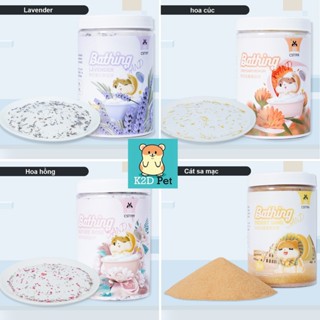 Cát tắm hãng JONSANTY thảo mộc cho hamster hút sạch dầu kháng khuẩn khử mùi giúp lông đẹp mềm mại 1.5kg
