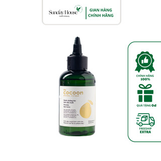 PHIÊN BẢN NÂNG CẤP - Nước dưỡng tóc tinh dầu bưởi ( pomelo hair tonic ) Cocoon 140ml thuần chay
