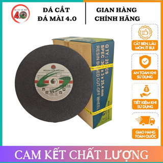 Đá cắt sắt mountain 300 & 350 - đá cắt inox - đá cắt kim loại - hàng chính hãng