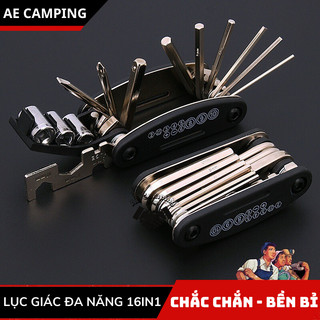 Bộ Lục Giác Đa Năng Sửa Chữa  16in1, Bộ Lục Giác Sửa Chữa Xe Đạp, Lắp Máy Móc Di Động