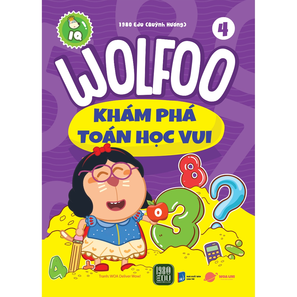 Sách - Wolfoo Khám Phá Toán Học Vui 4