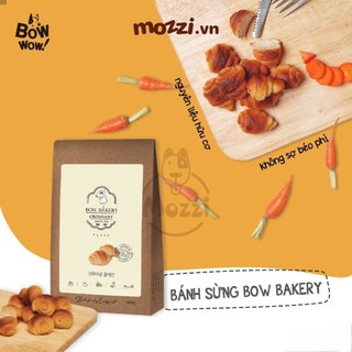 Snack cho chó Bánh sừng bích quy cookies yến mạch Bowwow