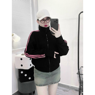 QUỲNH NHI - ÁO KHOÁC GÂN SU CỔ TRỤ