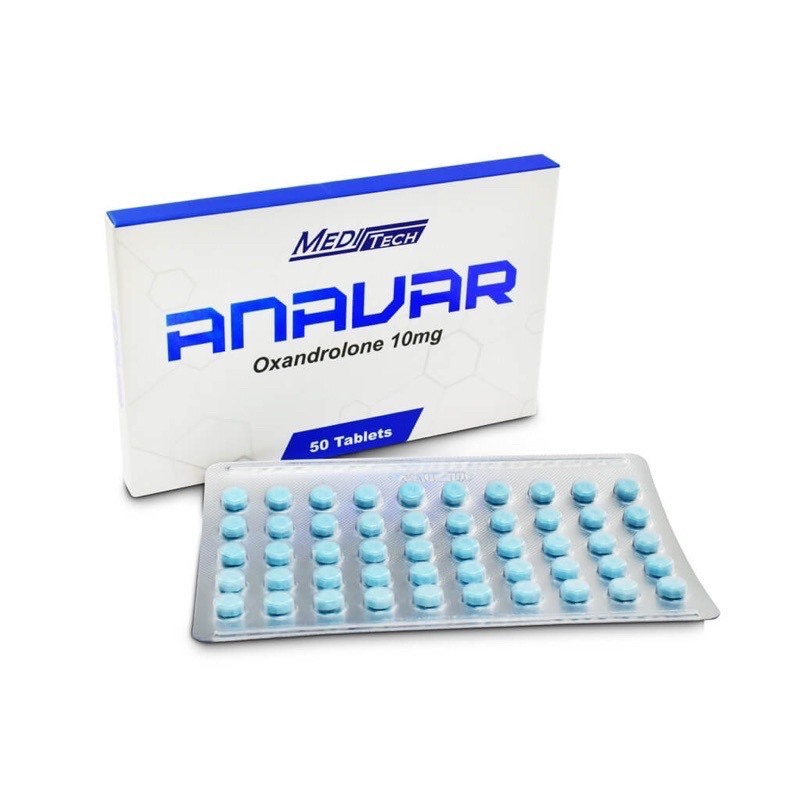 Anavar Meditech [Oxandrolone] Hộp 100 Viên 10MG