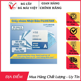 Giấy nhám khô fujistar nhật bản aa80-120-180-220-240-320-400